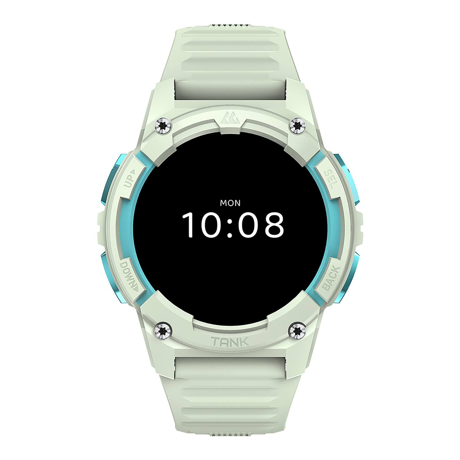 UP DOWN SEL MON 10:08 BACK TANK