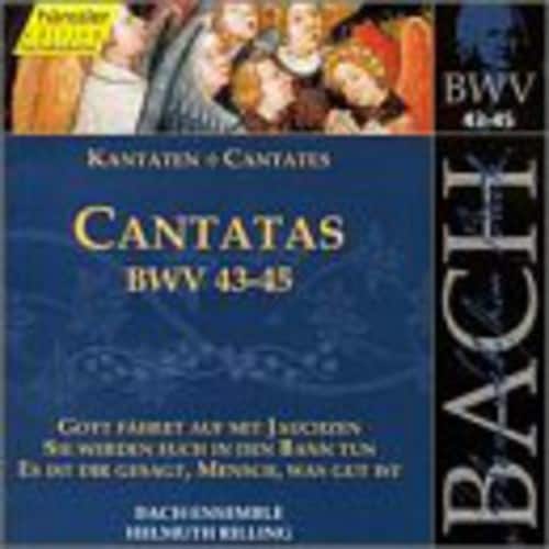 Helmuth Rilling - Sacred Cantatas BWV 43-45  - COMPACT DISCS