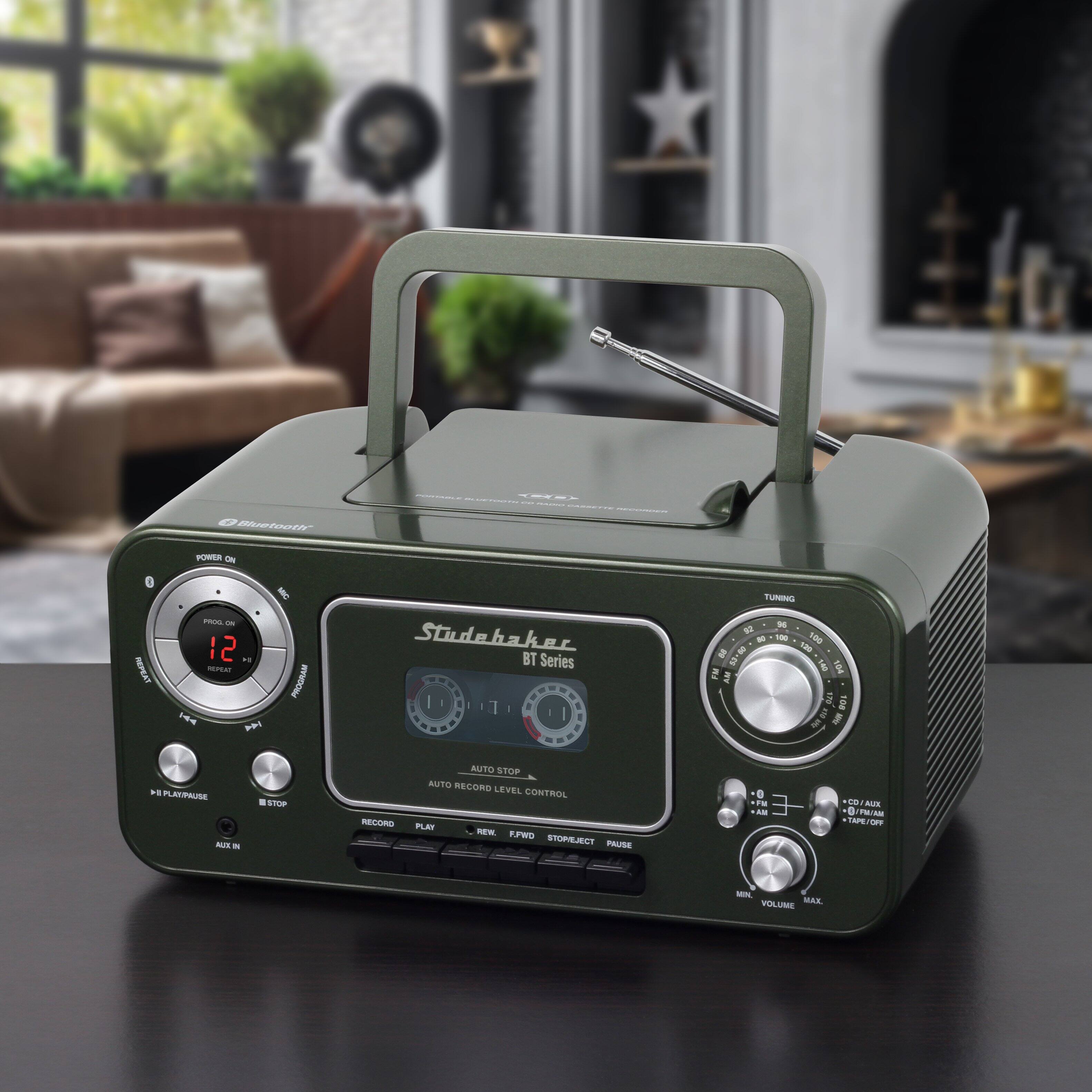 The text on the image reads:

"Studebaker BT Series 100 watts 2 speakers 2 AM/FM Stations Push-Pull 12 Volt Battery Operated Auto Stop/Auto Record Level Control Push-Pull 100 watts 2 speakers 2 AM/FM Stations Push-Pull 12 Volt Battery Operated Auto Stop/Auto Record Level Control Push-Pull 100 watts 2 speakers 2 AM/FM Stations Push-Pull 12 Volt Battery Operated Auto Stop/Auto Record Level Control Push-Pull 100 watts 2 speakers 2 AM/FM Stations Push-Pull 12 Volt Battery Operated Auto Stop/Auto Record Level Control Push-Pull 100 watts 2 speakers 2 AM/FM Stations Push-Pull 12 Volt Battery Operated Auto Stop/Auto Record Level Control Push-Pull 100 watts 2 speakers 2 AM/FM Stations Push-Pull 12 Volt Battery Operated Auto Stop/Auto Record Level Control Push-Pull 100 watts 2 speakers 2 AM/FM Stations Push-Pull 12 Volt Battery Operated Auto Stop/Auto Record Level Control Push-Pull 100 watts 2 speakers 2 AM/FM Stations Push-Pull 12 Volt Battery Operated Auto Stop/Auto Record Level Control Push-Pull 100 watts 2 speakers 2 AM/FM Stations Push-Pull 12 Volt Battery Operated Auto Stop/Auto Record Level Control Push-Pull 100 watts 2 speakers 2 AM/FM Stations Push-Pull 12 Volt Battery Operated Auto Stop/Auto Record Level Control Push-Pull 100 watts 2 speakers 2 AM/FM Stations Push-Pull 12 Volt Battery Operated Auto Stop/Auto Record Level Control Push-Pull