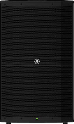 Front. Mackie - DRM215 1600W 15" Professional Powered Loudspeaker - Black.