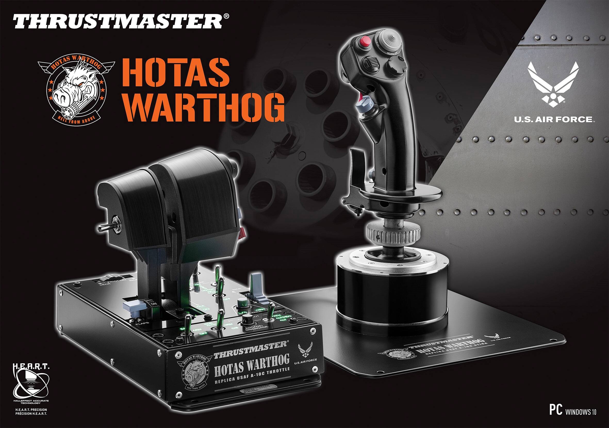 Alt View 16. Thrustmaster - Hotas Warthog for PC - Black.