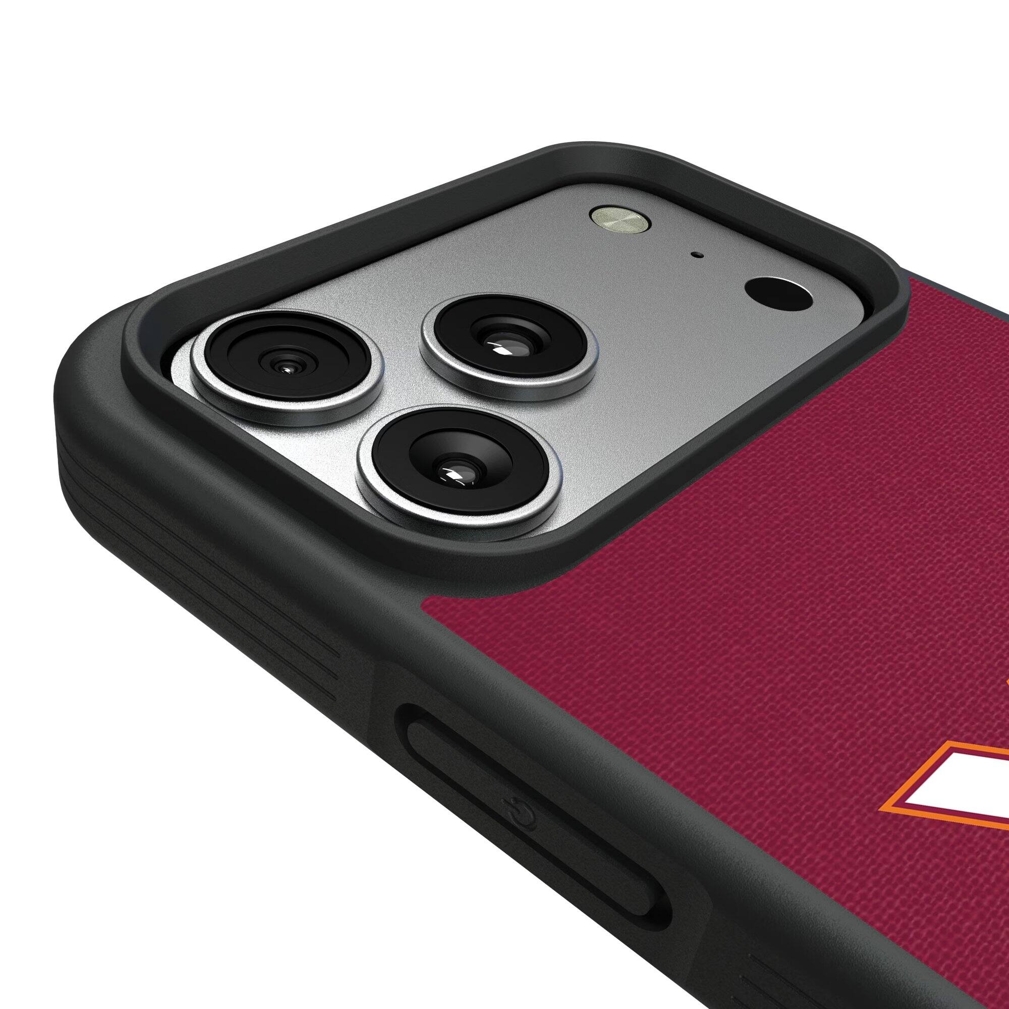 Alt View 2. Keyscaper - Virginia Tech Hokies Bump Case with 8.2ft Drop Protection - 13 mini - Multicolor.