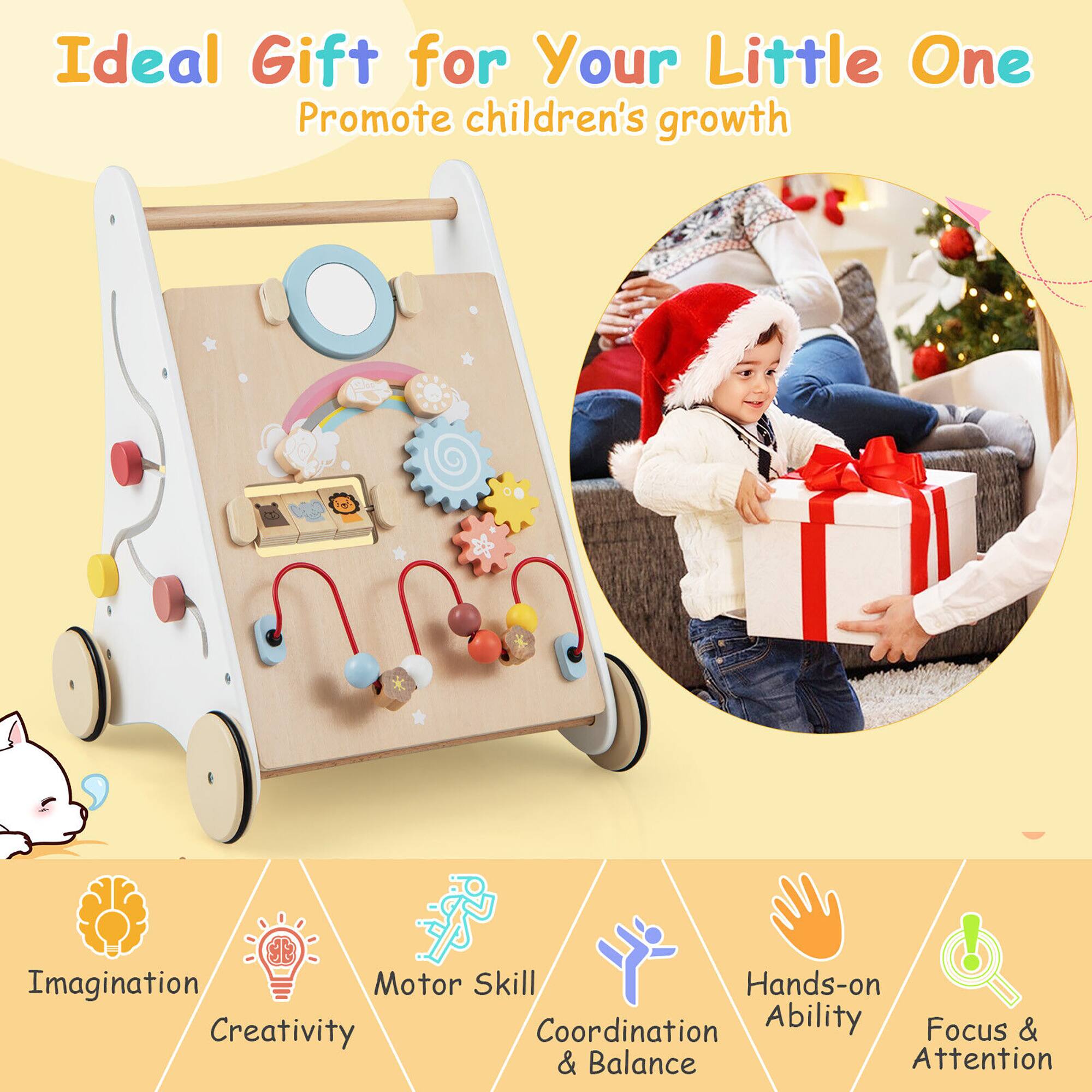 Ideal Gift for Your Little One  
Promote children's growth  

- Imagination  
- Creativity  
- Motor Skill  
- Coordination & Balance  
- Hands-on Ability  
- Focus & Attention