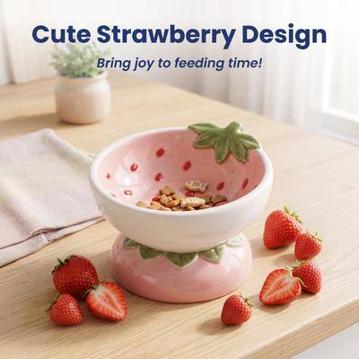 Cute Strawberry Design  
Bring joy to feeding time!