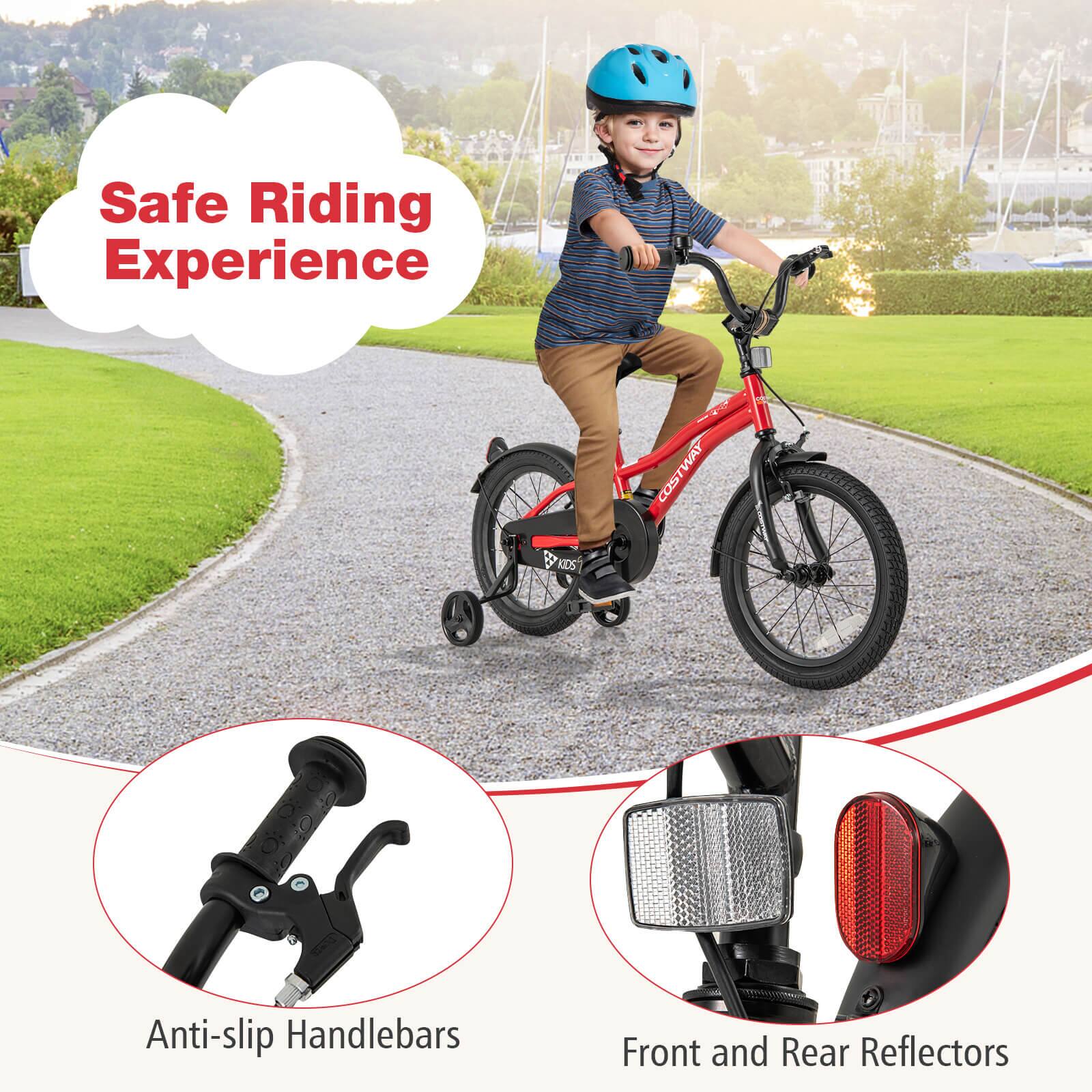 Safe Riding Experience

Anti-slip Handlebars

Front and Rear Reflectors