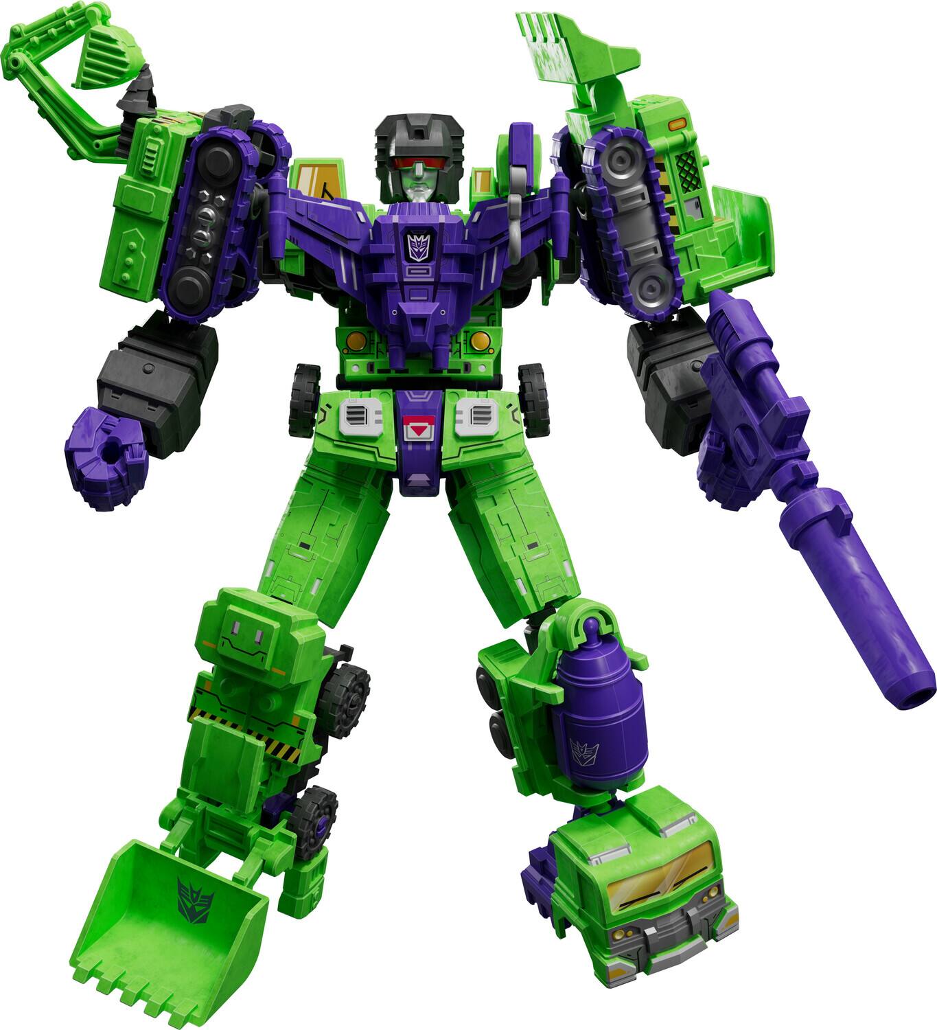 Alt View 3. PopMarket - Blokees - Transformers - Defender Version - Devastator Combining Accessory   - COLLECTIBLES - Multicolor.
