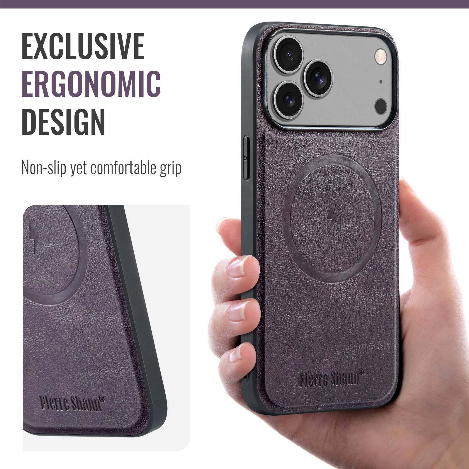 EXCLUSIVE ERGONOMIC DESIGN  
Non-slip yet comfortable grip  

Flerre Shann®