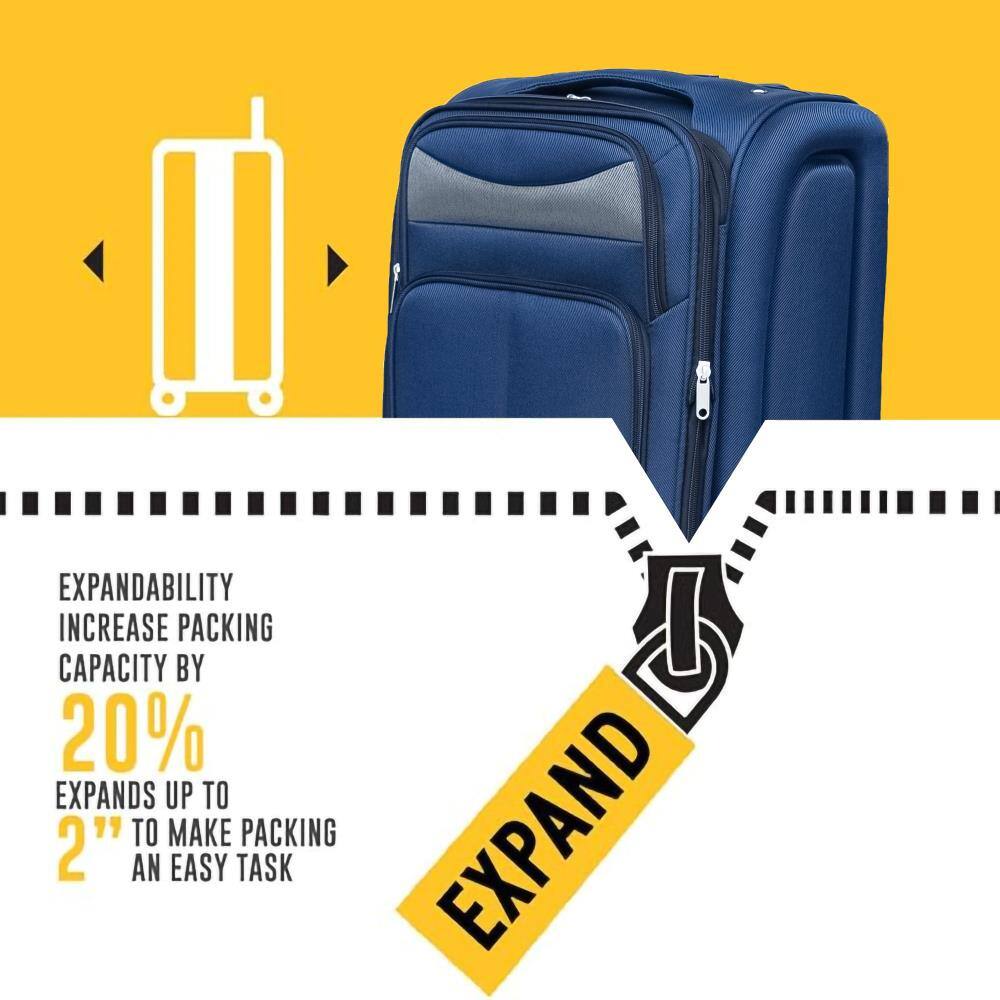 EXPANDABILITY  
INCREASE PACKING CAPACITY BY 20%  
EXPANDS UP TO 2" TO MAKE PACKING AN EASY TASK  

EXPAND
