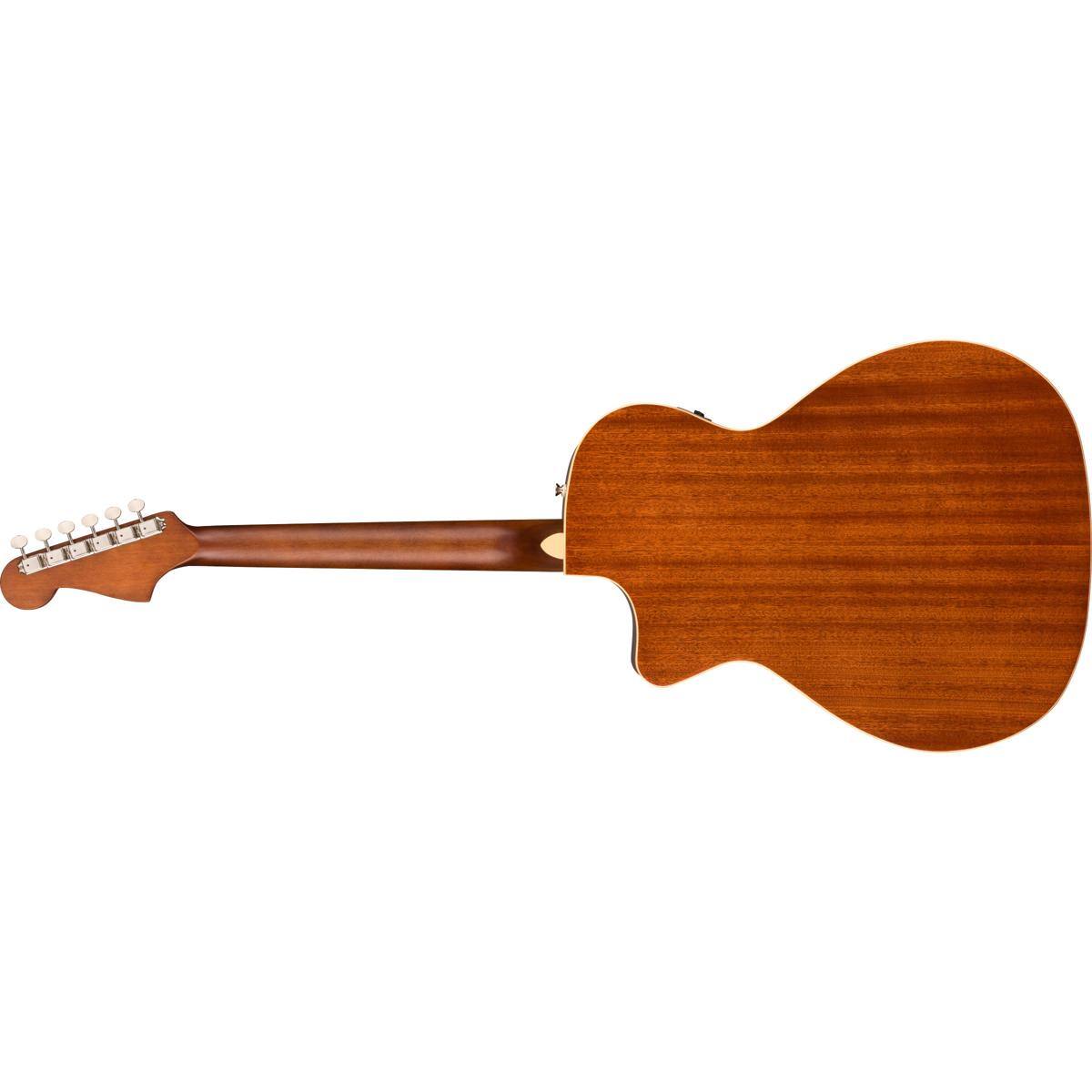 Alt View 1. Fender - Fender Newporter Player Acoustic Electric Guitar, Walnut Fingerboard, Sunburst.