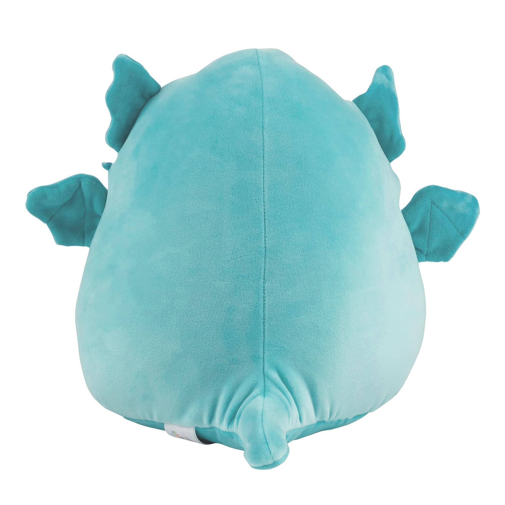 Alt View 2. Kellytoy - Squishmallow 8 Inch Newbie Squad Plush | Theotto The Cthulhu Monster - Aqua.