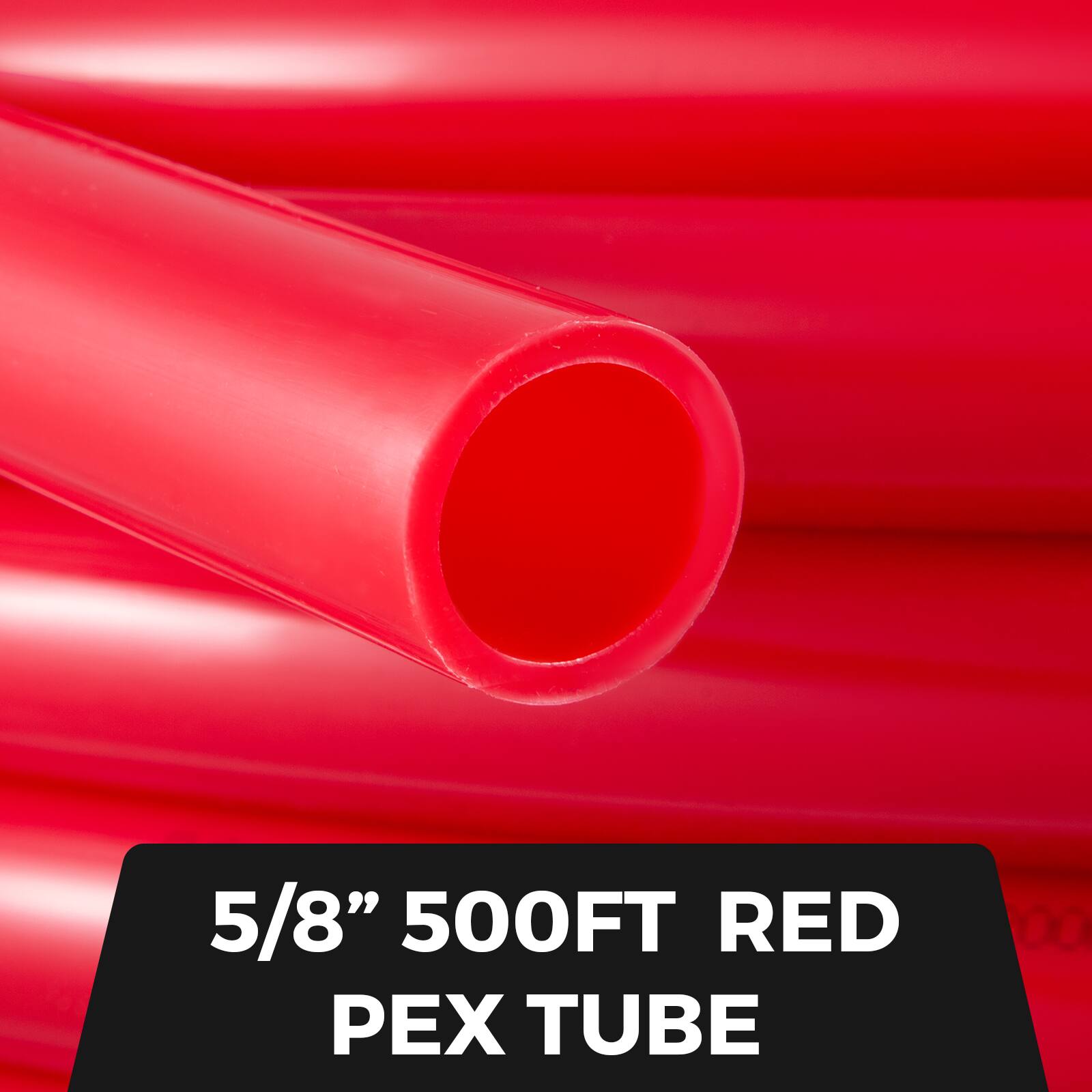 5/8" 500FT RED PEX TUBE