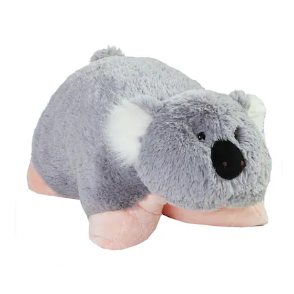 Front. My Pillow Pets - My Pillow Pets Koala Bear 18 Inch Pillow Plush - Grey.