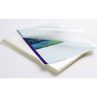 Angle. Fellowes - Self Sealing Laminating Pouches, Photo, 5 Mil, 5/Pack (5220401).