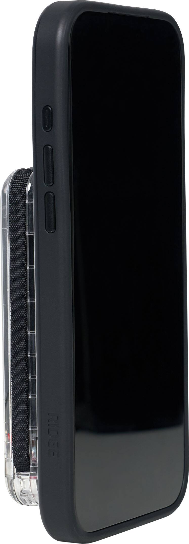 Back. The Ridge Wallet - Ridge Power Bank - 10k mAh - Phantom - Clear.