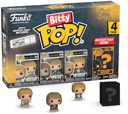 FUNKO BITTY POP!: Lord of the Rings - Samwise 4PK - COLLECTIBLES