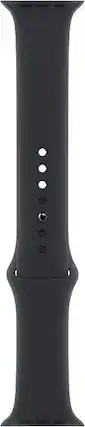 Front. Apple - Apple Watch Band FIT Apple 41MM M/L Midnight - Midnight.