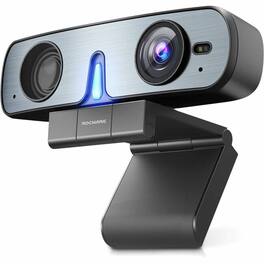 Rocware - RC08 Webcam - 30 fps - USB 2.0 Type C - Full HD - 1920 x 1080 Video - CMOS Sensor - Auto-focus - 90° Angle