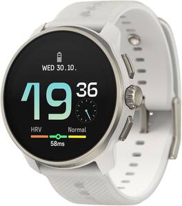 SUUNTO - Race S GPS Sports Watch with AMOLED Touchscreen, Heart Rate and Fitness Tracker - Powder Gray - Powder Gray - (2025)