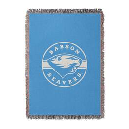 Chad & Jake - Babson Beavers Woven Blanket - Blue