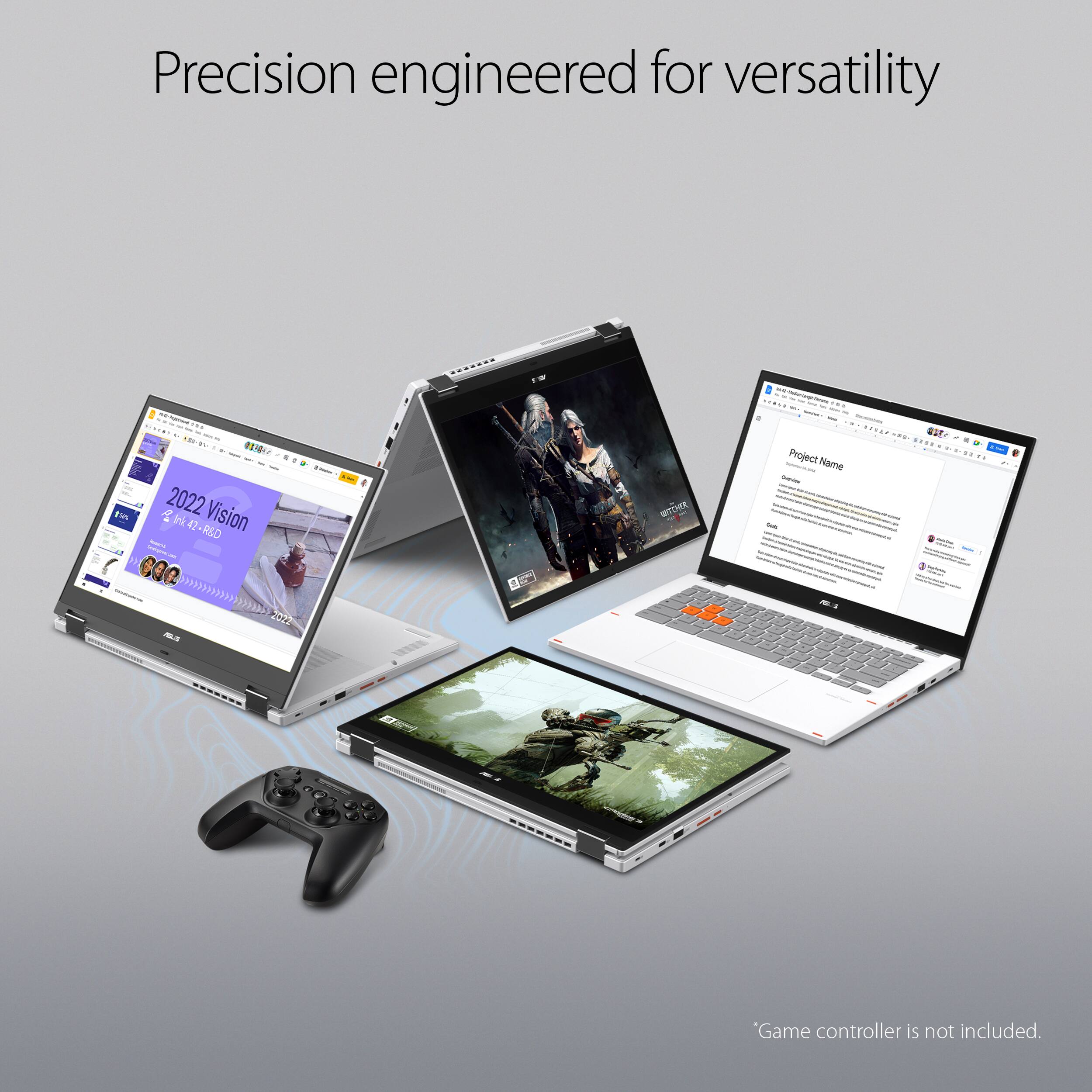 Precision engineered for versatility - 2022 Vision - Project Name - *Game controller is not included.