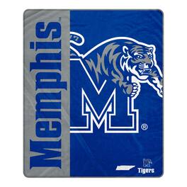 Pegasus - Memphis Tigers 60" x 80" Endzone Ultra Soft Throw Blanket - Multicolor