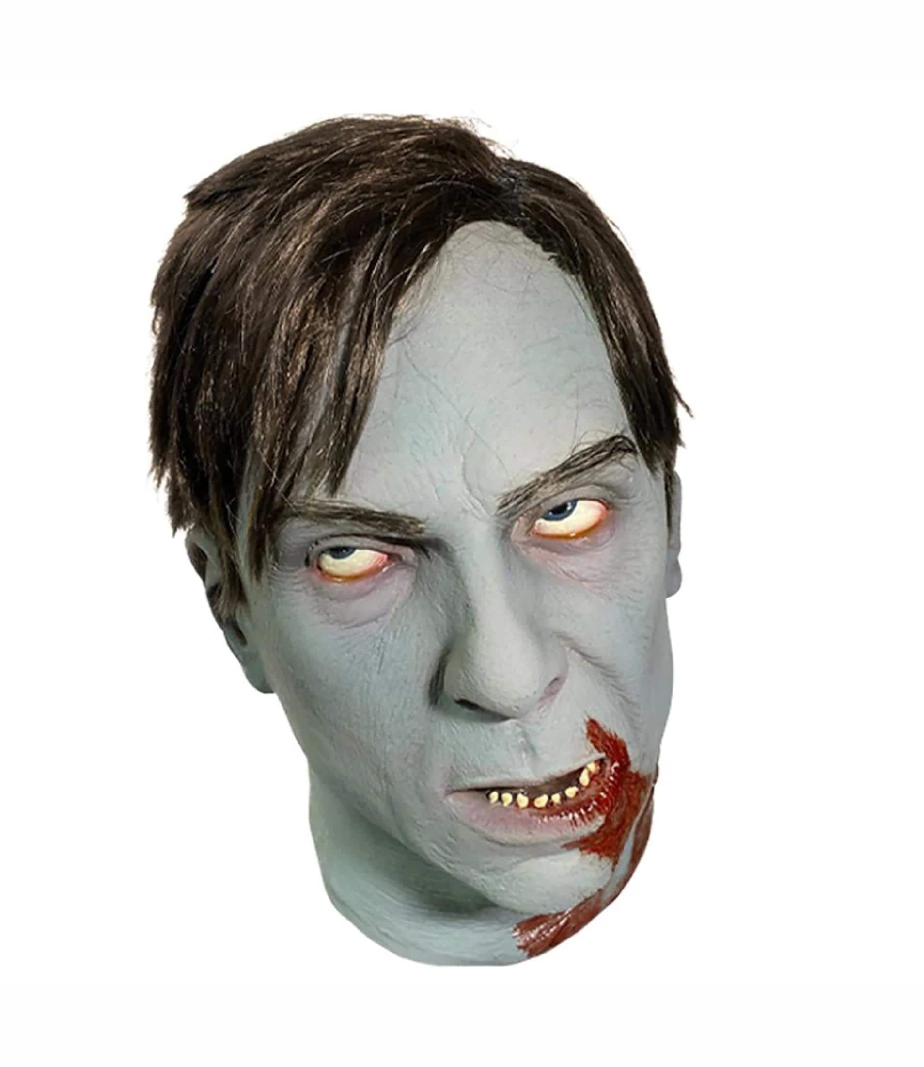 Trick or Treat Studios - Dawn of the Dead Flyboy Zombie Foam Filled Head Prop - Blue