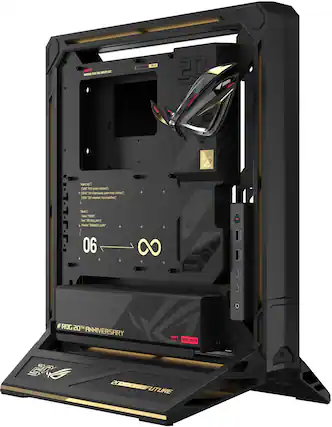 ASUS - ROG GR20 Open-Frame EATX Mid Tower PC Case - 20th Edition