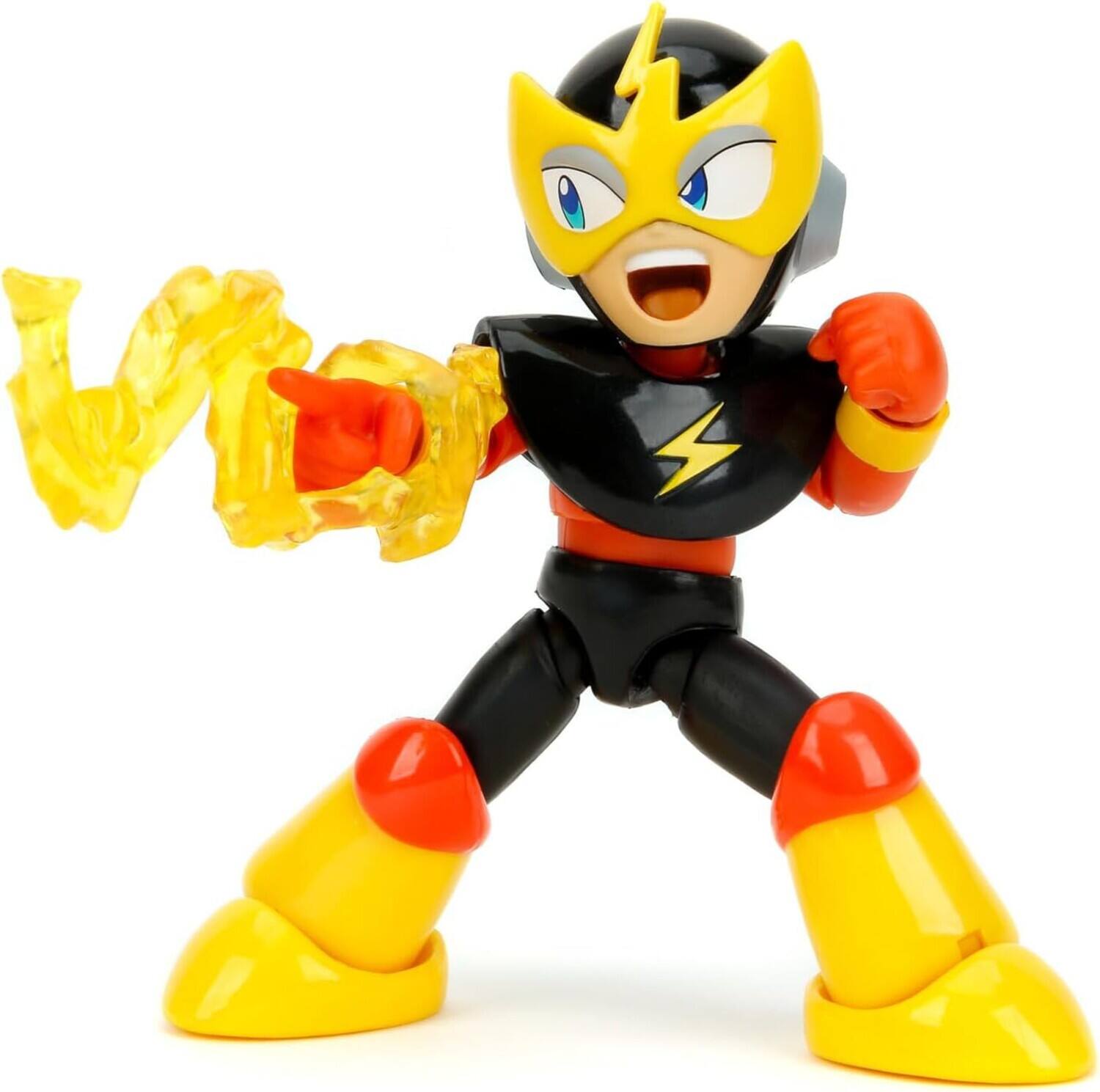 Alt View 1. Jada Toys - Jada Toys - Mega Man - Elec Man 1:12 Action Figure   - Collectibles - Multicolor.