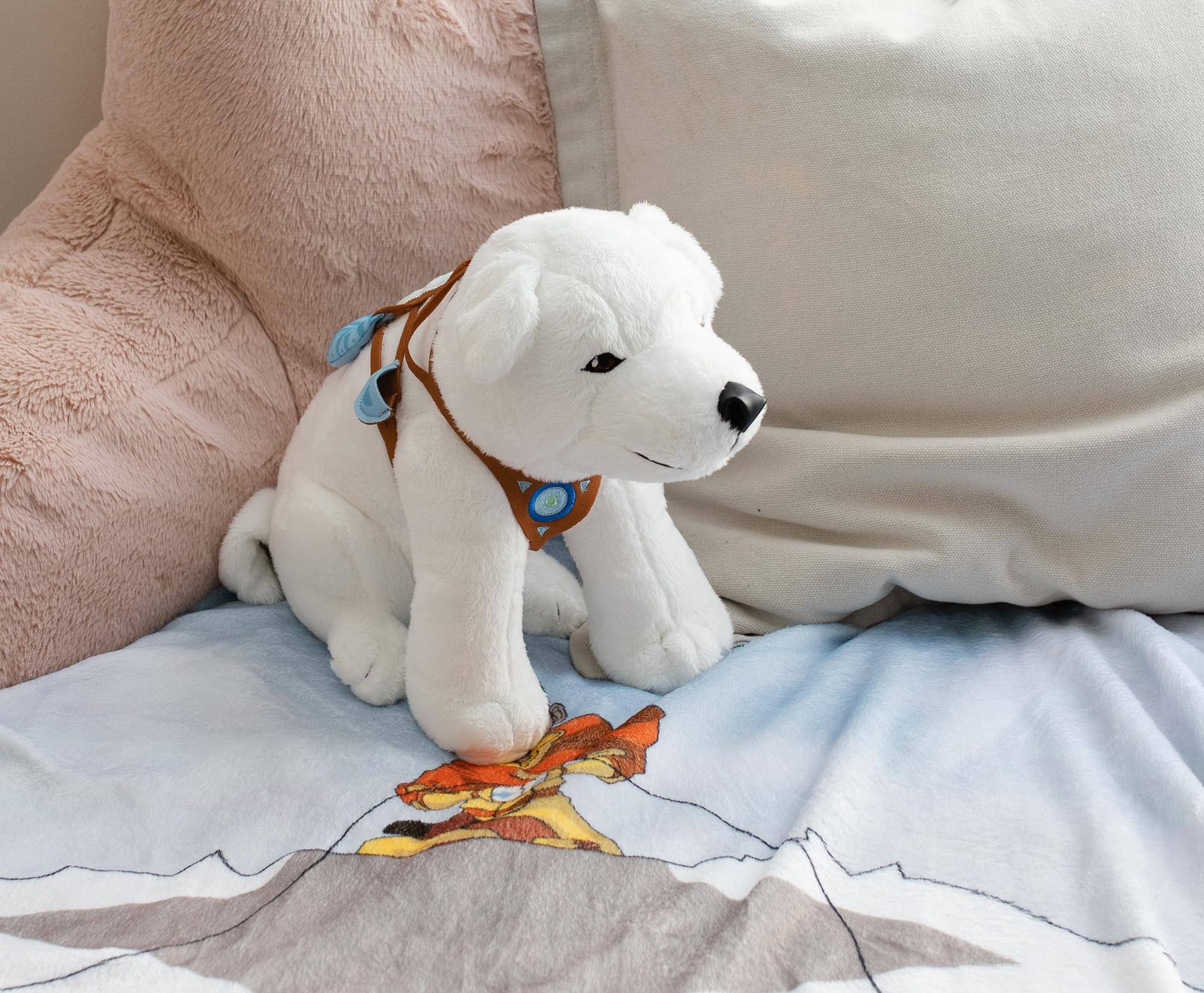 Alt View 2. Nickelodeon - The Legend of Korra 11-Inch Character Plush Toy | Naga - White.