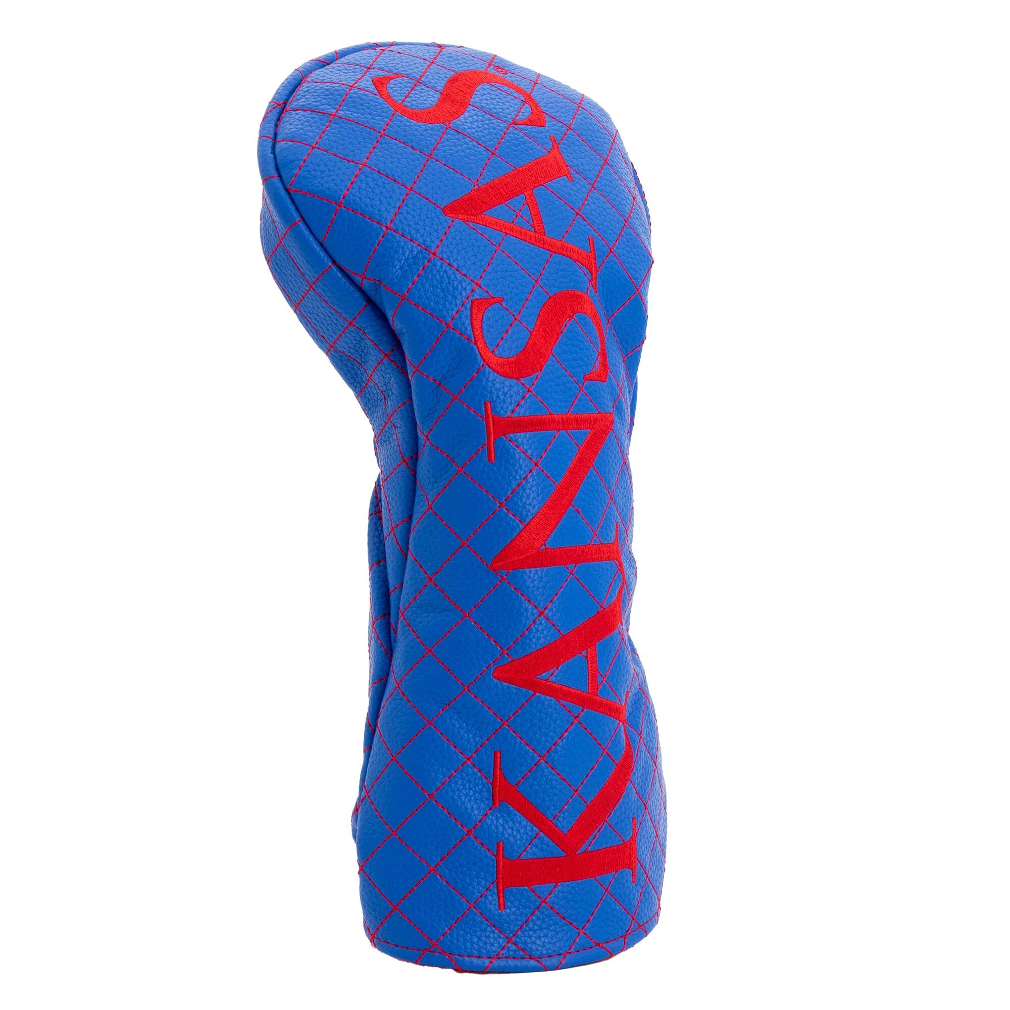 Alt View 2. Team Golf - Kansas Jayhawks Quilted Driver Headcover - Multicolor.
