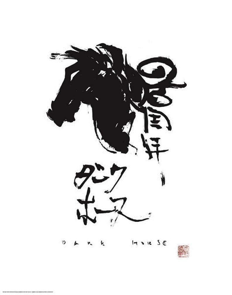 Front. Dark Horse Comics - Amano Dark Horse Manga Limited Edition Lithograph - Black.