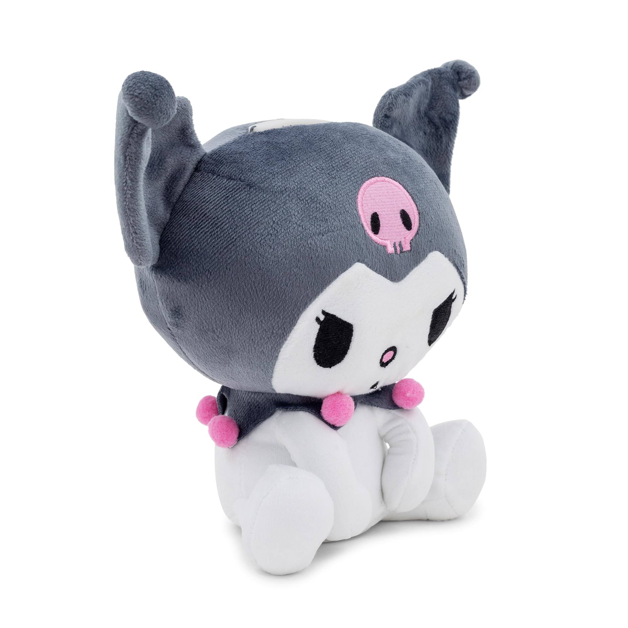 Alt View 10. Silver Buffalo - Sanrio Kuromi 8-Inch Plush Money Bank - White.