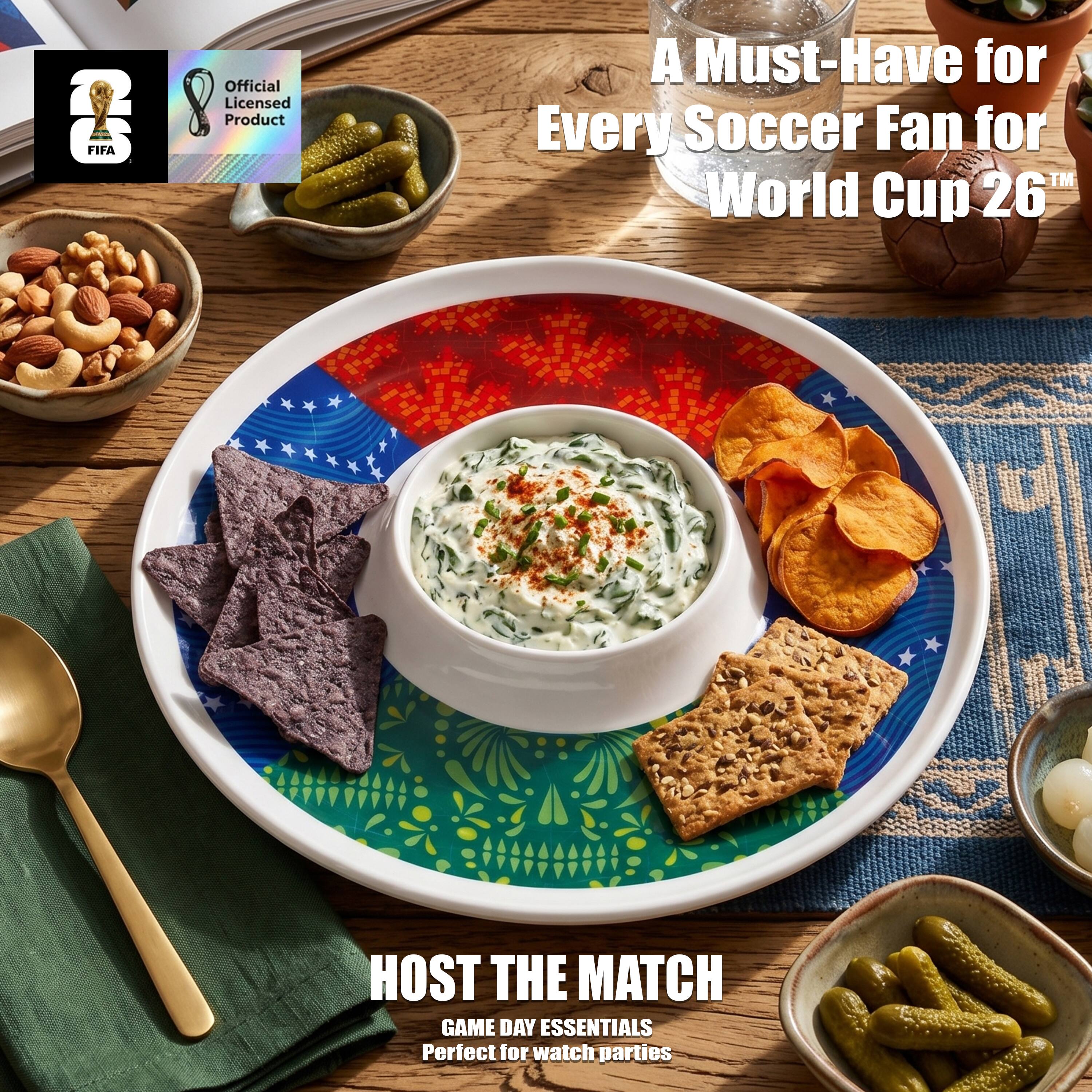 FIFA Official Licensed Product

A Must-Have for Every Soccer Fan for World Cup 26™

HOST THE MATCH

GAME DAY ESSENTIALS

Perfect for watch parties