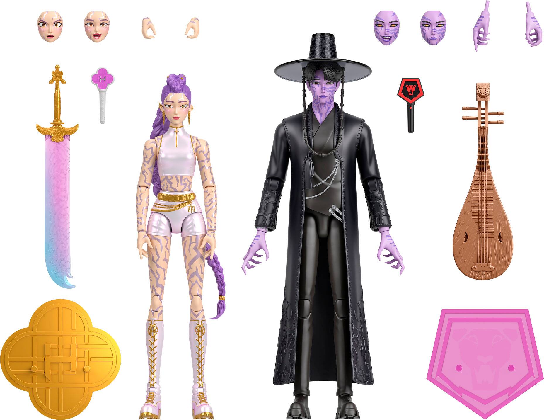 Mattel - KPop Demon Hunters Rumi & Jinu Final Battle Action Figures (2-Pack)