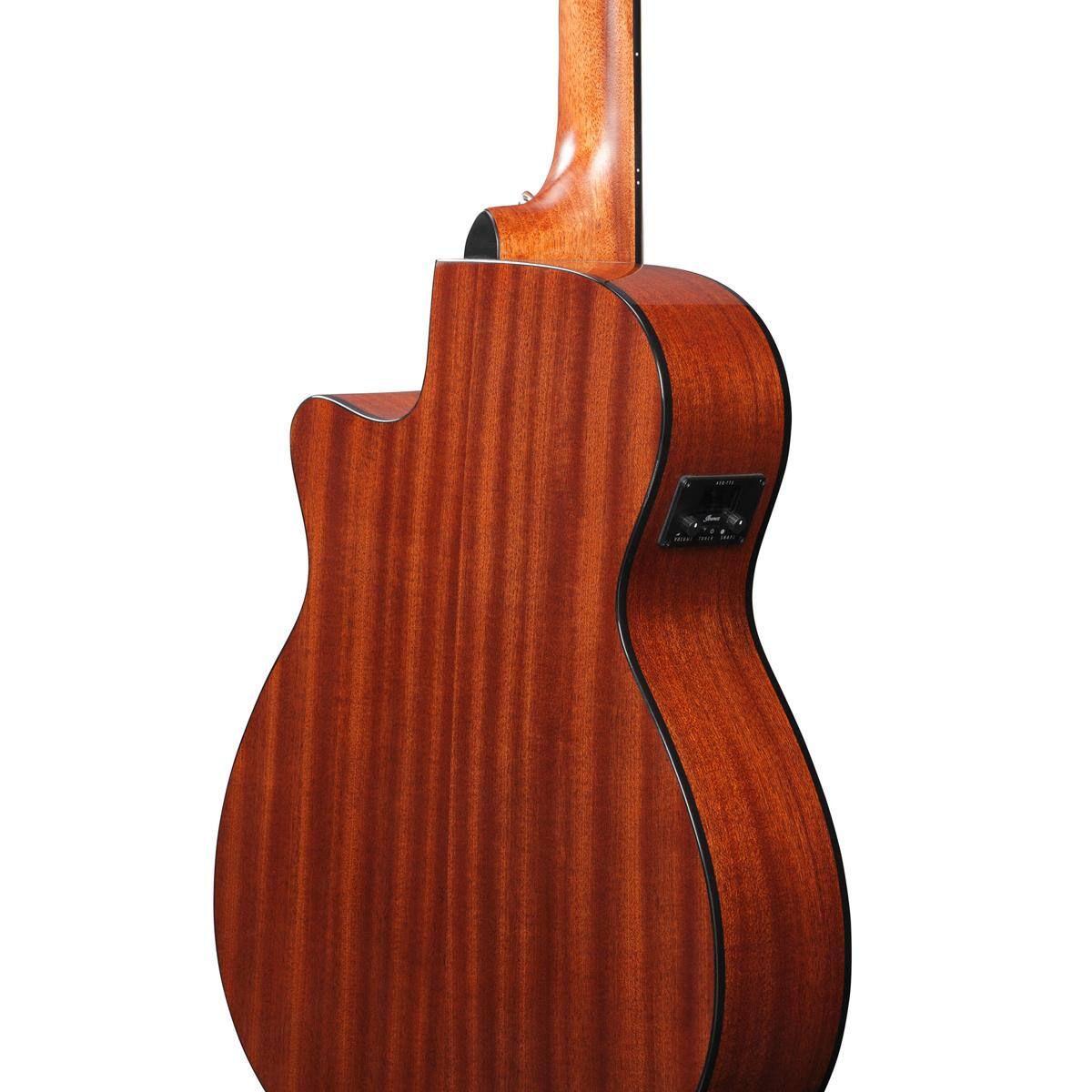 Alt View 6. Ibanez - Ibanez AEG5012 AEG 12-String Acoustic Electric Guitar, Dark Violin Sunburst - Dark Violin Sunburst.