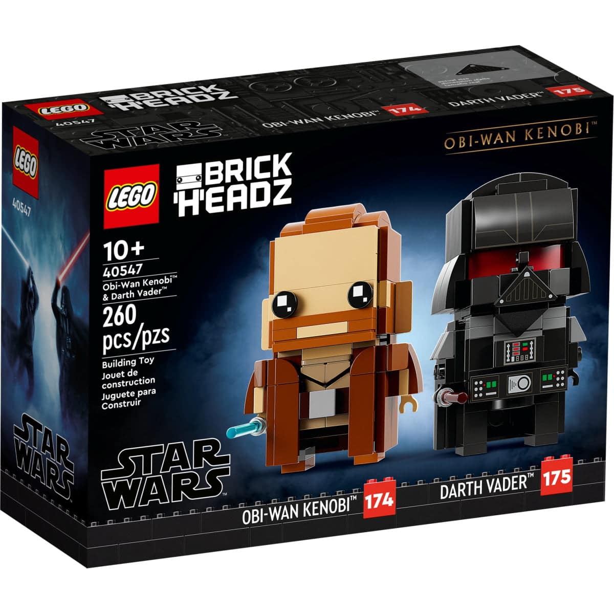 LEGO - BrickHeadz: Star Wars [Obi-Wan Kenobi & Darth Vader #40547]