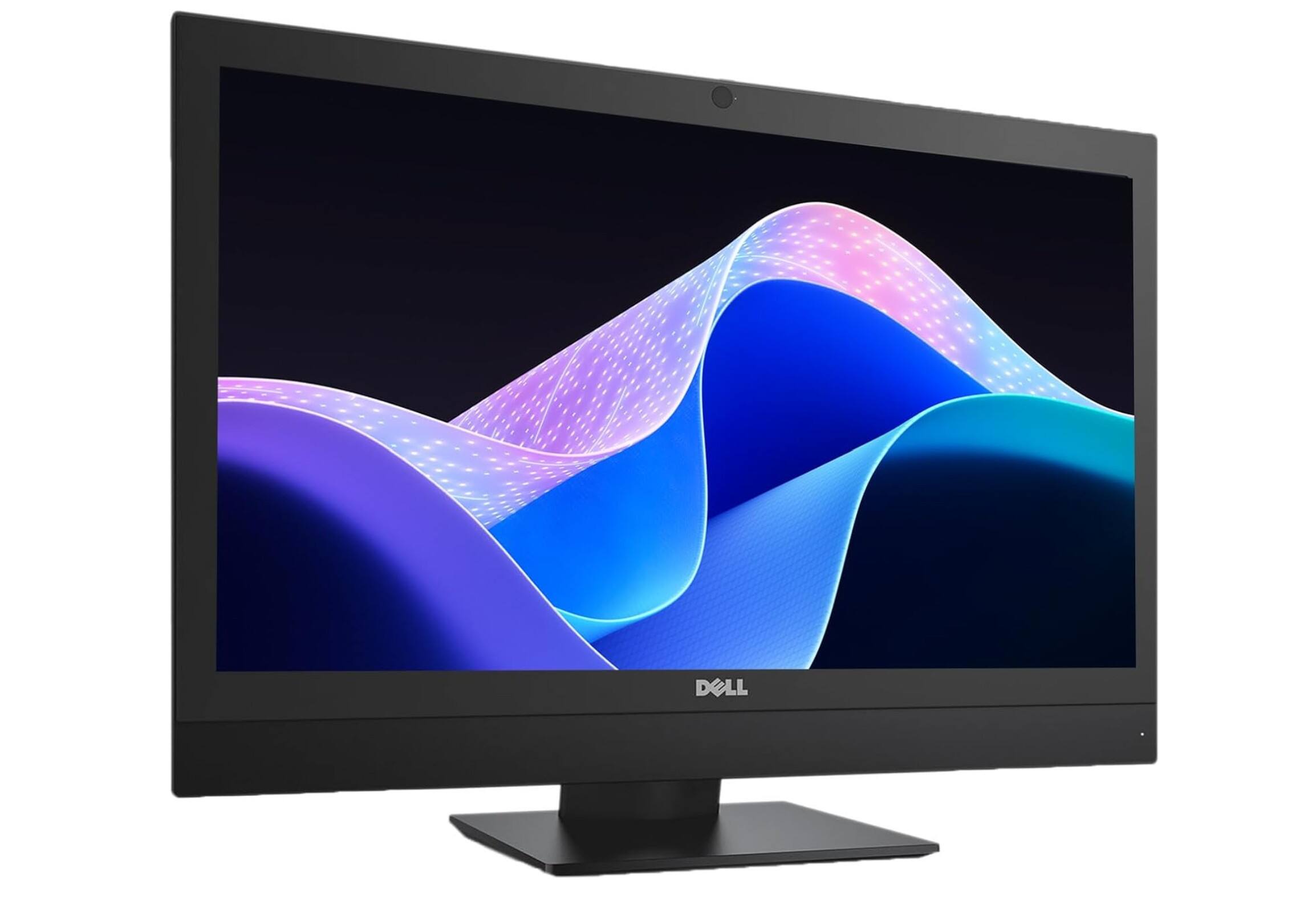 Angle. Dell - Optiplex 7450 All in One Desktop PC | Intel Core i5-7th | 8GB RAM | 256GB SSD | RGB KB & Mouse | 23.8" FHD | Win 11 Pro..