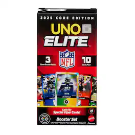 Mattel - UNO Elite NFL Booster Set Cards