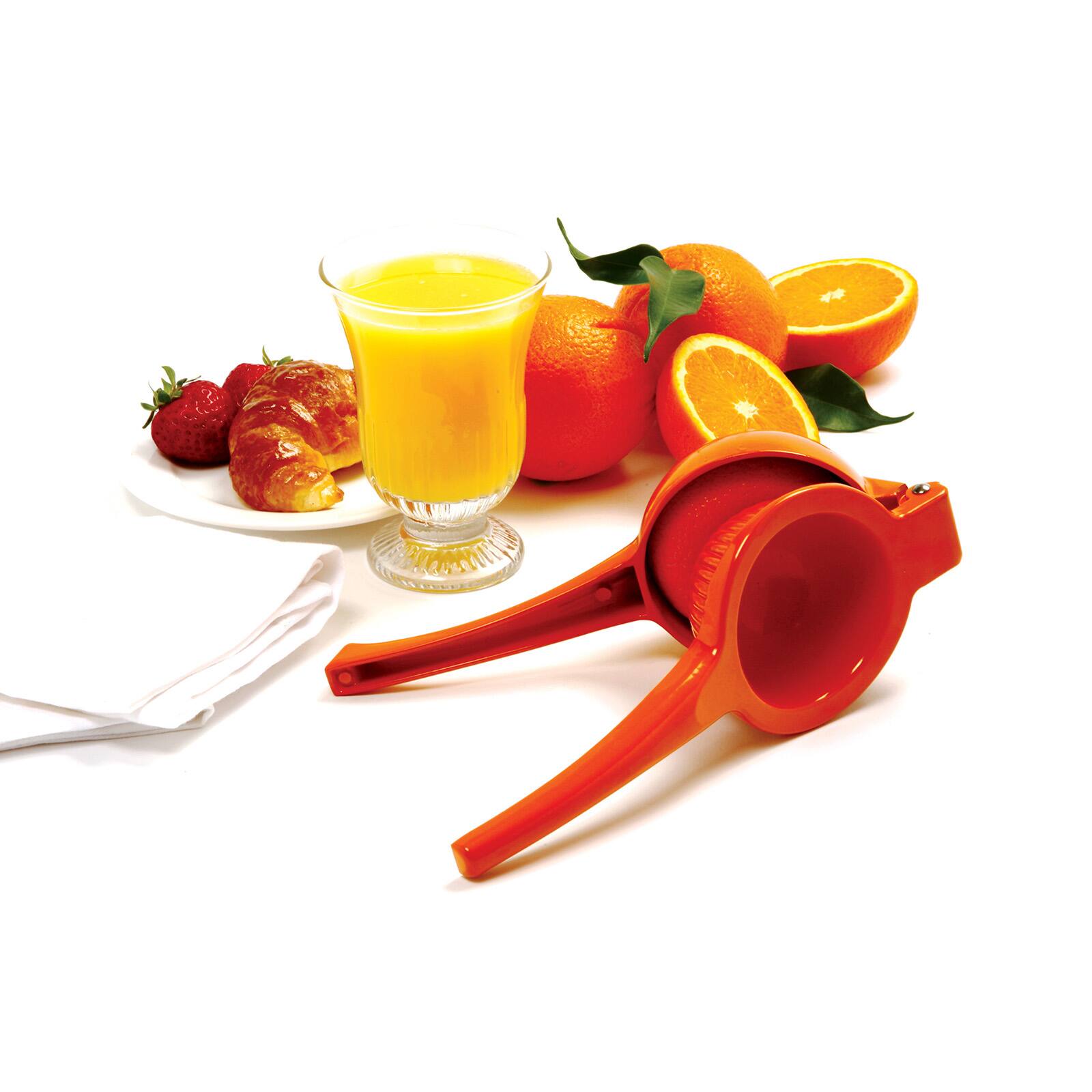 Alt View 2. Norpro - Aluminum Orange Juicer, Orange - Orange.