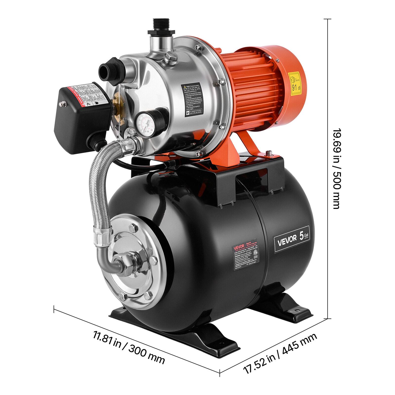 Milumility Disching  
VEVOR  
91 de 5 Gal VEVOR  
in 19.69 / 500 mm  
11.81 in / 300 mm  
445 mm in / 17.52