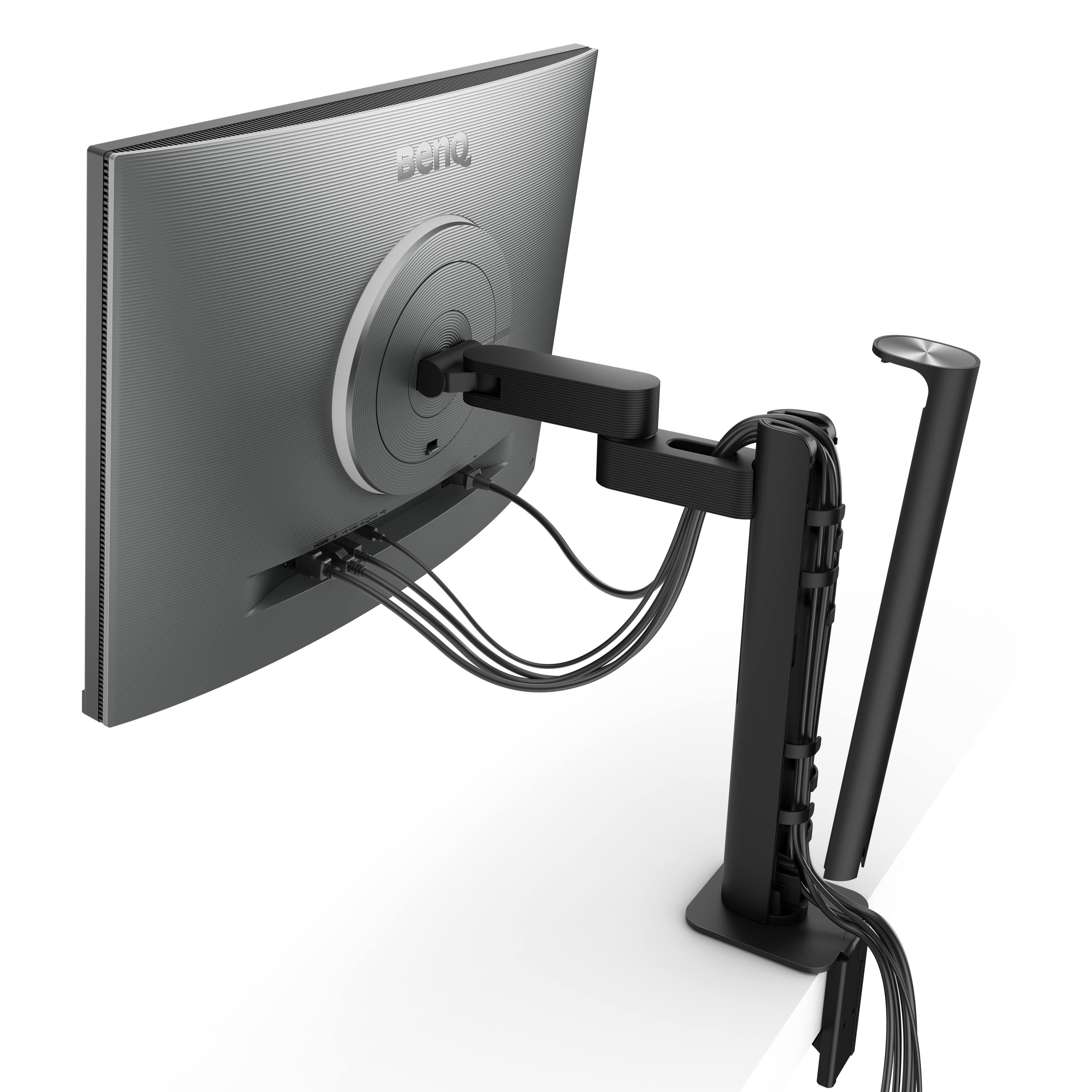 Alt View 17. BenQ - RD280UA 28.2” IPS LED 3:2 4K+  Advanced Coding Mode Programming Monitor with Backlight (HDMI/DP/USB-C 90W) - Metallic gray.