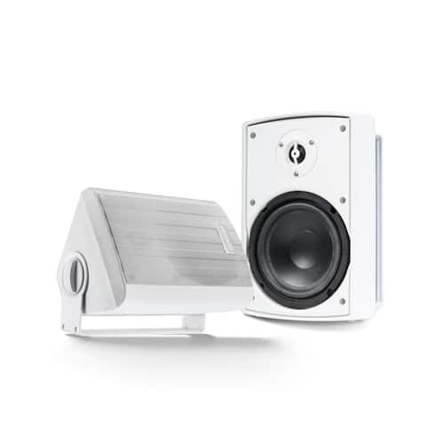 Gemini - Sound GHSI-W400BT 4" Outdoor Bluetooth Speakers Ã¢Â€Â“ Wired Powered IP44