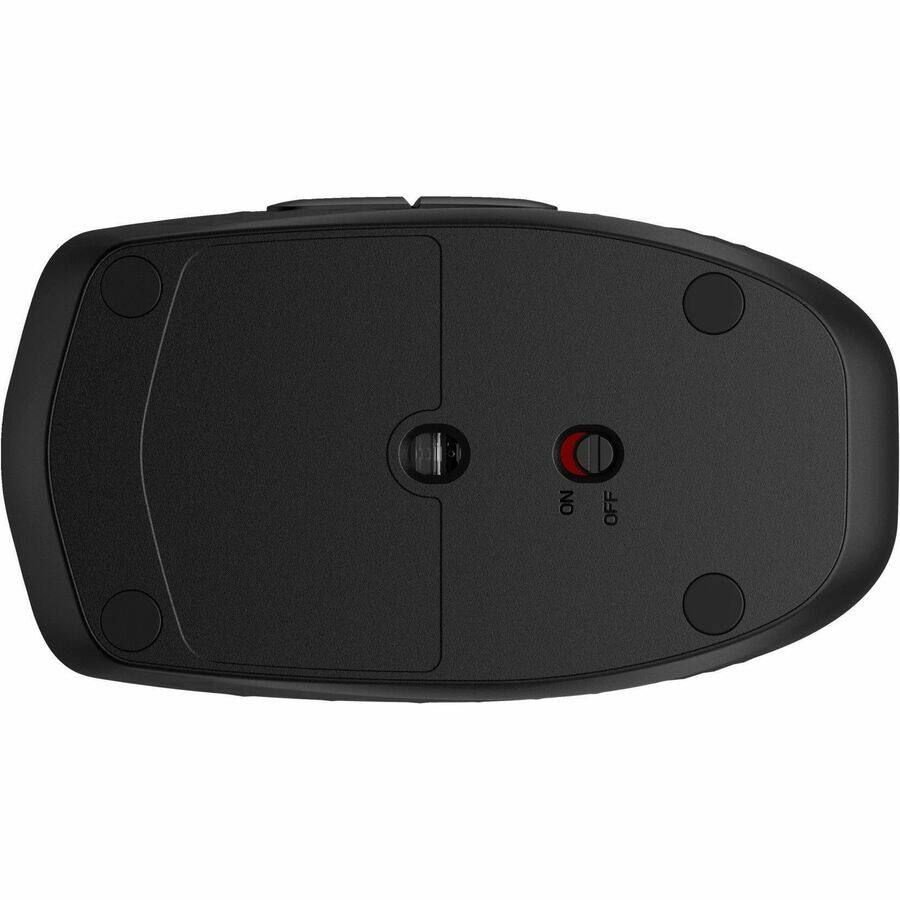Alt View 3. HP - HP 425 Mouse - Wireless - Bluetooth - Black - 4000 dpi - Tilt Wheel - 7 Button(s) - 6 Programmable Button(s) - 1 x AA - Black.