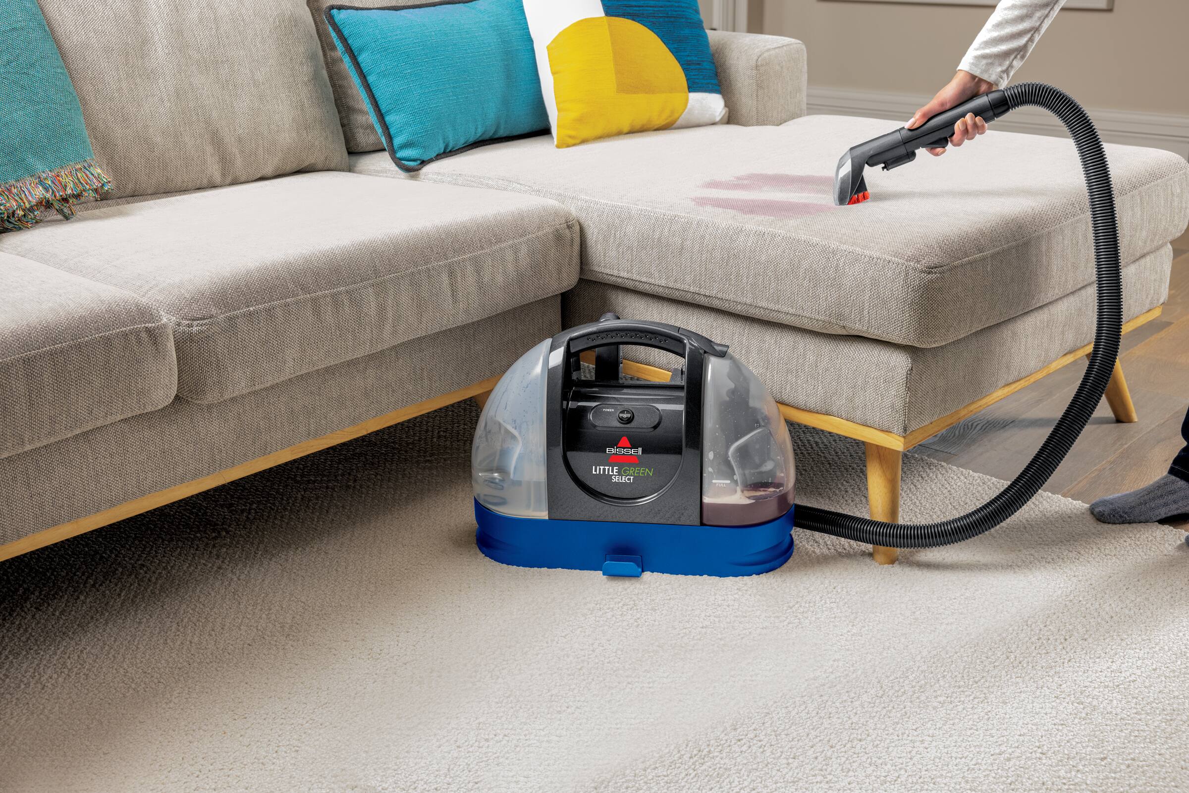 Alt View 13. BISSELL - BISSELL Little Green® Mini Cordless Carpet Cleaner - Tea.
