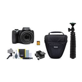 Kodak - PIXPRO AZ528 16MP Astro Zoom Digital Camera with 52x Optical Zoom Bundle
