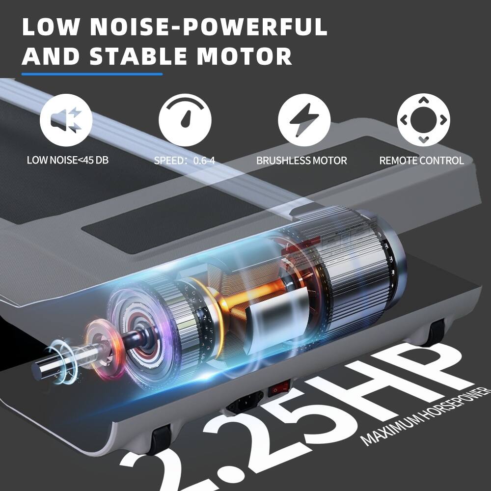 LOW NOISE-POWERFUL AND STABLE MOTOR  
LOW NOISE <45 DB  
SPEED: 0.6-4  
BRUSHLESS MOTOR  
REMOTE CONTROL  
3.25 HP MAXIMUM HORSEPOWER