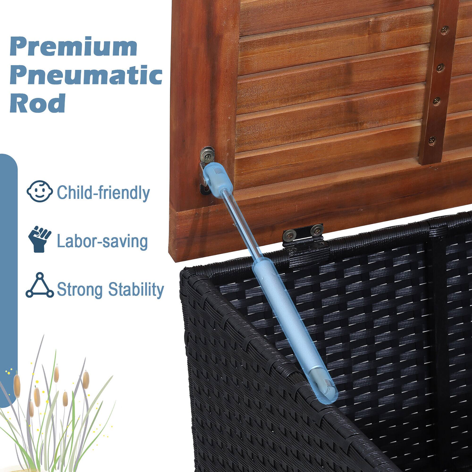 Premium Pneumatic Rod
Child-friendly
Labor-saving
Strong Stability