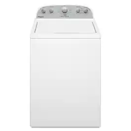 Whirlpool - 3.8 Cu. Ft. High Efficiency Top Load Washer with 360 Wash Agitator - White