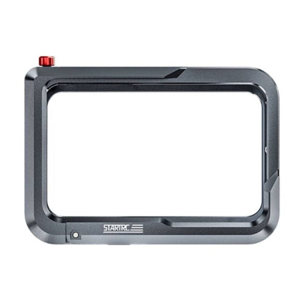 Left. StartRC - STARTRC Metallic Silver Metal Camera Cage for DJI Osmo Action 5 Pro Camera.