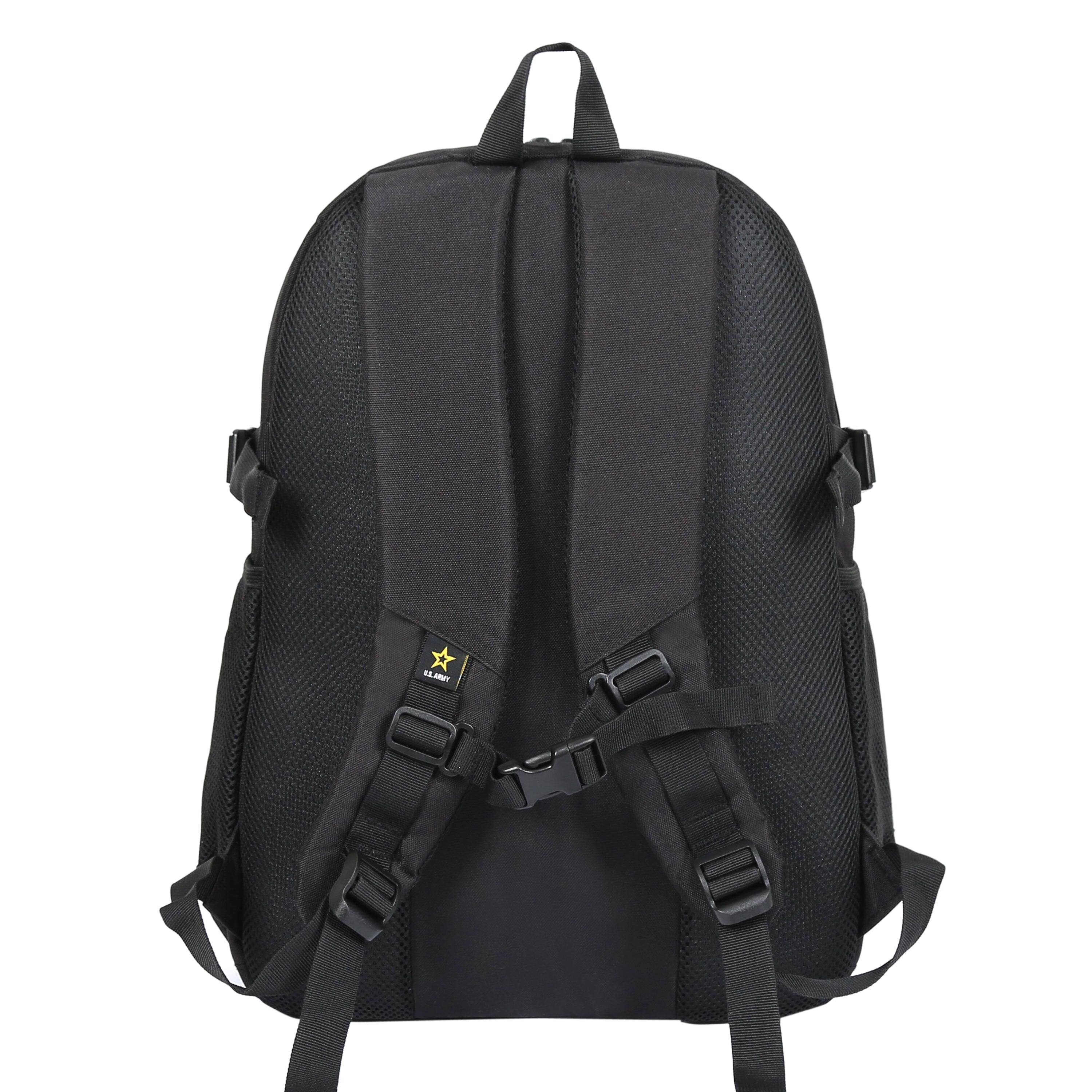 Angle. US Army - TANGO Tactical Laptop Backpack - BLACK.